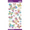 Multipack of 6 - Sticko Themed Stickers - Stained Glass Butterfly, 18pcs